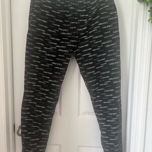 Calvin Klein Black and White Logo Pattern